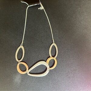 Elegant Multicolor Oval Link Necklace